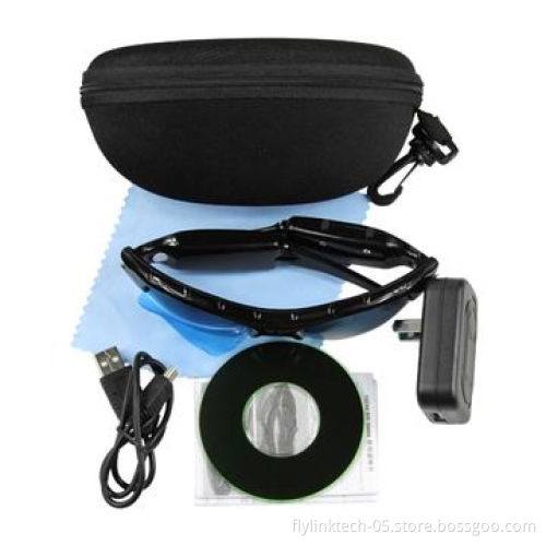 Spy Camera Sunglasses, USB 2.0 (High Speed), Built-in 300mAh Li-ion Battery, Records Videos